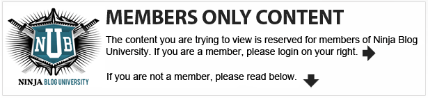 Join Ninja Blog University